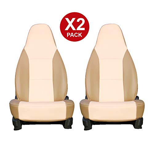 kfoam.es Pack 2 Fundas de Asiento Polipiel para Autocaravanas y Furgonetas Camper Fiat Ducato, Peugeot Boxer y Citroën Jumper (+2006)
