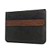 Produktbild Woodcessories - MacBook Tasche kompatibel mit MacBook 15" m. echtem Walnuss Holz - EcoPouch (schwarz)