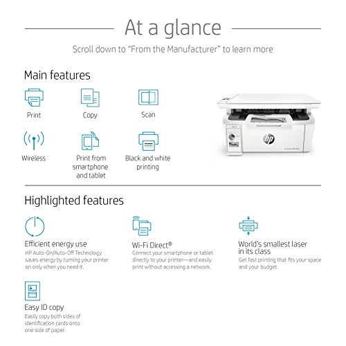 HP Laserjet Pro M28w - Impresora l ser USB 2 0 WiFi 18 ppm Memoria de 32 MB Wi-Fi Direct y aplicaci n HP Smart reviews HP Laserjet Pro M28w - Impresora l ser USB 2 0 WiFi 18 ppm Memoria de 32 MB Wi-Fi Direct y aplicaci n HP Smart