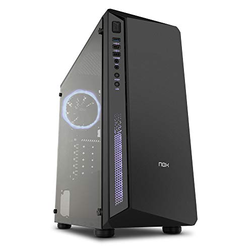 Ordenador Oficina-HOGAR QUONTY/Intel I7-8700 / ASUS H310M-D / 8GB-DDR4-2400MHZ / SSD-240GB HDD-1TB / SIN SO/Caja NOX Infinity