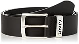  LEVIS FOOTWEAR AND ACCESSORIES New Ashland Cinturón, Negro (Noir Regular Black), 95 para Hombre