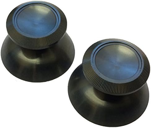 Aluminium Alloy Metal Thumbsticks for Sony Playstation 4 PS4 Controller (Dark Grey)
