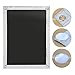 Produktbild OBdeco Thermo Rollo Dachfenster Sonnenschutz Verdunkelungsrollo für Velux Hitzeschutz ohne Bohren mit Saugnäpfen (Schwarz, 96x115cm)