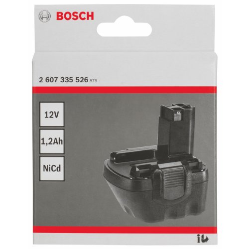 Bosch Professional Zubehör 2607335526 12-V-O-Akkupack DIY, 1.2 Ah, NiCd - 2