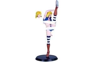 REOZIGN Action DBZ Android 18 Lazuli Figur Anime Android 18 Lazuli Kick Pose Figur Cosplay PVC Sammlermodell Statuen 25 cm