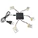 Produktbild Fytoo Ersatzakku 5Pcs 3.7V 150mAh Lipo Batterie Akku mit 1X5 Ladegeräte für JJRC H8 Eachine H8 Mini Quadcopter