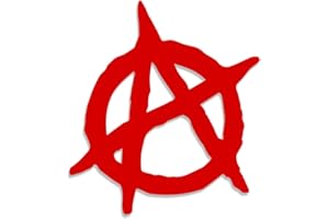 DECUS SHOP Decus Anarchy L 0170 (Rouge) // Autocollant JDM Style Transfert de Vinyle