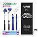 Produktbild Vasea Akku für iPhone 6s 2200mAh, Hochleistungs-Li-Polymer Akku mit komplettem Repair Tool Kit Klebstoff und Anweisungen - 24 Monate Garantie