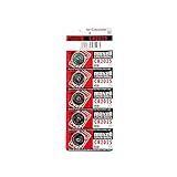 producto nuevo e innovador 5 x Maxell CR2025 batería de litio