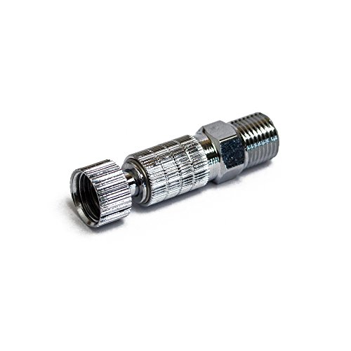 AWM Airbrush Schnellkupplung verchromt 1/8" inkl. Stecknippel, AM-117