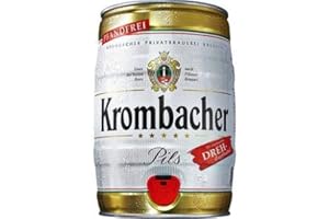 ‎KROMBACHER Krombacher Pils 5L Party Tin 2 x 5 L Disposable Pack of 2