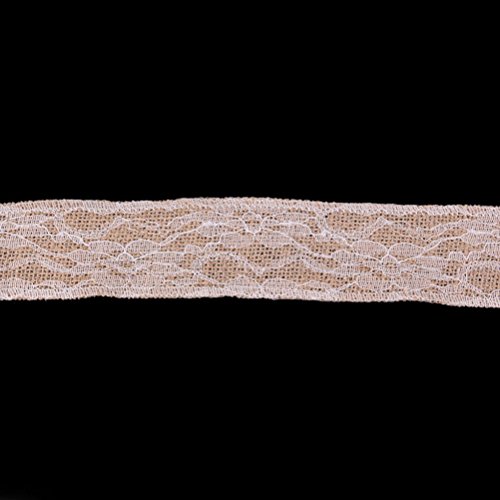 Pixnor 2M Jute-Band mit Spitzen für DIY Handwerk Home Hochzeitsdekoration (braun) - 3