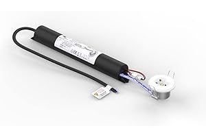 shopVG Spot LED encastrable au plafond - Éclairage de secours - Sortie de secours - Éclairage de sortie de secours - Éclairage de secours - IP20 - IP20