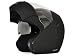 Vega Boolean Flip-up Helmet with Double Visor (Dull Black, M) RS.1770.00