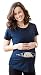 Women's Caucasian Baby Peeking T Shirt Funny Maternity Tee S
