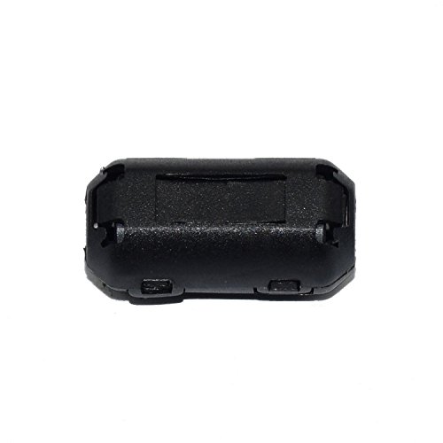 Case Wonder 12-Satz 5MM Innerer Magnet Noise Filters Ferritkern Filter Kabel-Clip Ferrit Kern RFI EMI Ferritkernfilter Ferritkern Ring Geräusch-Entstörer (5MM Innerer Durchmesser) - 5