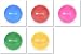 Produktbild Meteor® Gummiball Gymnastikball 20cm in 5 verschiedenen Farben, Farbe:Rosa + UP® Aufkleber