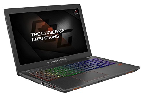 ASUS ROG Strix GL553VD-FY047T 15 6 inch Gaming Notebook  Intel Kabylake Core i5-7300HQ Processor  8 GB RAM  128 GB SSD Plus 1TB HDD  NVIDIA GTX 1050 4