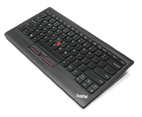 Preisvergleich Produktbild Lenovo 0B47179 ThinkPad Kompakte Tastatur (Bluetooth, TrackPoint, deutsches Tastaturlayout, QWERTZ) schwarz