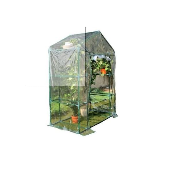 Mondo Verde Serra da balcone 'optima' cm 140 x 70 x h 195-8 ripiani