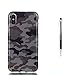 Produktbild Grandoin iPhone X HandyHülle, Marmo Motiv Ultra Dünn Weiche TPU Silikon Schutz Handy Hülle Handytasche HandyHülle Etui Schale Schutzhülle Case Cover für Apple iPhone X 5.8" - Camo