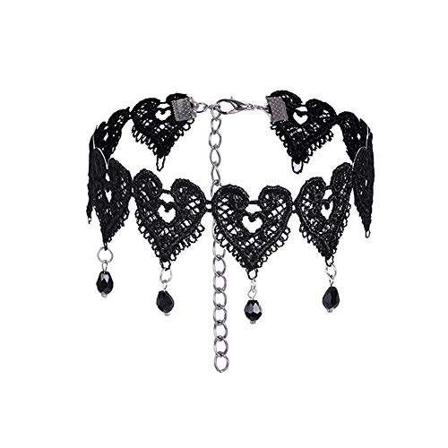 Demarkt Colgante de Encaje Collar de Amor Decoración Fiestas de...