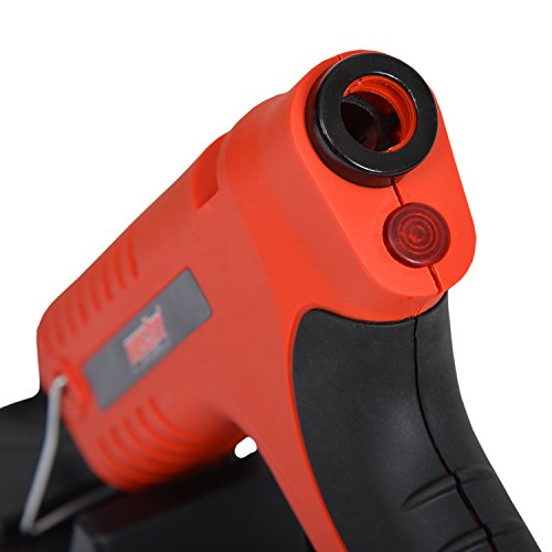 HECHT Elektro-Klebepistole 1812 Heißklebe-Pistole arbeiten ohne Kabel (80 Watt, inkl. Heizstation und Transportkoffer) - 9