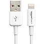 AmazonBasics Ladekabel Lightning auf USB, 1,8m...