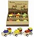 Wooden Clockwork Train *Assorted Colours with Spots* Traditional TOY Fun