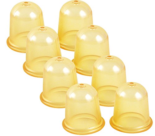 8 Schröpfglocken aus Gummi für Vakuum Massage