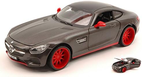 MAISTO MI32505 MERCEDES SLS AMG GT 2014 CARBON 1:24 MODELLINO DIE CAST MODEL