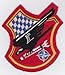 Produktbild Applikation Aufbügler Patches Stick Emblem Aufnäher Abzeichen "German Air Force Patch 32 Jabog F 104 Starfighter 1b 13,0x11,0 cm"