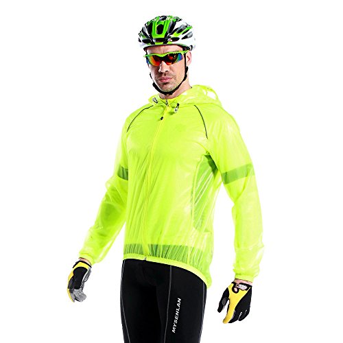 speedspo Herren Winddicht Wasserdicht Multifunktion Fahrradjacke - 2