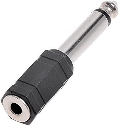 3.5mm Socket to 6.35mm Jack Plug Audio Stereo Adaptor Premium Quality 6.3mm 1/4 inch Headphone Adapter