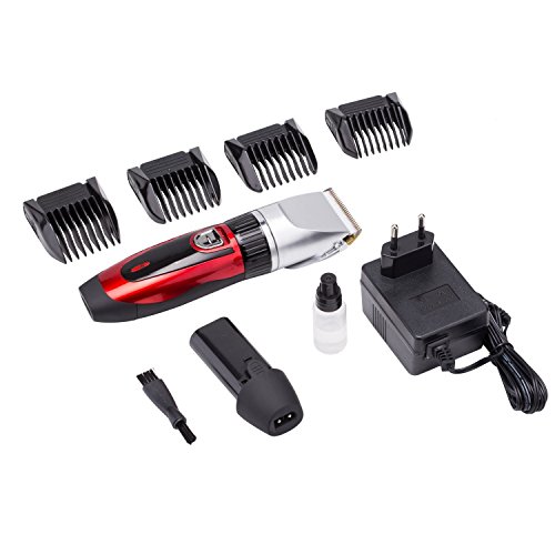 Kaleep Herren Kinder Elektrischer Profi Haarschneider Set Netz und Akkubetrieb Haarschneidemaschine mit 4 Aufsätzen Bartschneider Haartrimmer für Friseur Salon oder Privaten Gebrauch - 6