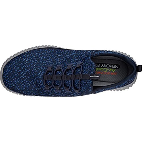 Skechers Men's Elite Flex Muzzin Bungee Lace Shoe,Navy,US 10 M Buy