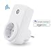 Produktbild WLAN Smart Steckdose ANOOPSYCHE Intelligente Mini Plug Alexa Wifi Steckdose mit fernbedienbar Timer Funktion,App Steuerung funktioniert mit Amaon Alexa,Google Home und IFTTT,16A 3680W