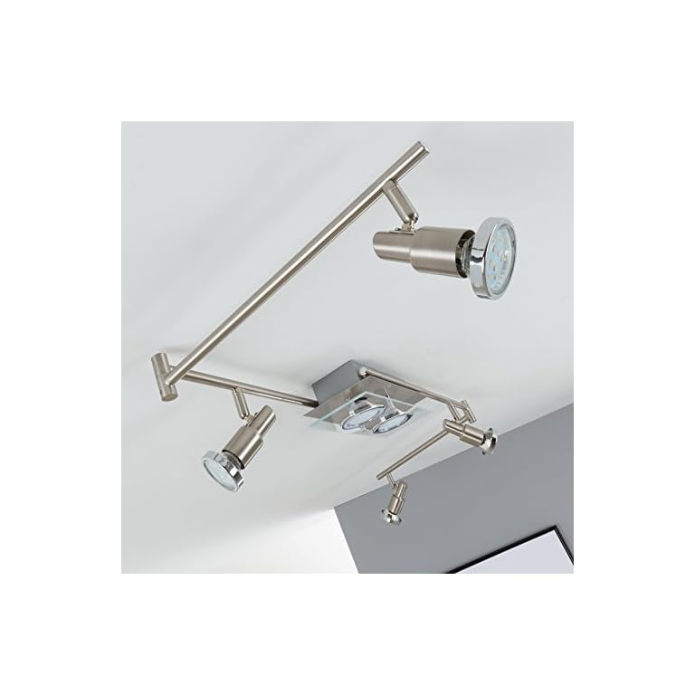 Briloner Leuchten 3167-062 A+, LED Deckenleuchte, Wohnzimmerleuchte