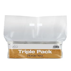 Epil & Co Honey Soft Wax by Deo 425g x 3 Pots TRIPLE PACK - Waxing Leg Body Arm (890103)