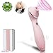 Produktbild Drahtlose Vibrator Sauger MassagegeräT Vibrierender Zauberstab Massieren Spielzeug, Leise Und Wasserdicht Variable Geschwindigkeit Vibrator Saugsimulator (Pink)