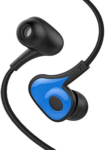 Earphones, Boostek E150S Wired Earbuds In Line Control Headphones with Microphone Black