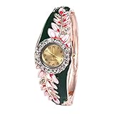 Digital Sehen Frau Shi Zhong, Mode-Stern-Edelstahl-Gürtel-Uhr-beiläufige Quarz-analoge Uhr Armbanduhr Damen Marmor Zifferblatt Milanaise Armband Damen Analog Edelstahl