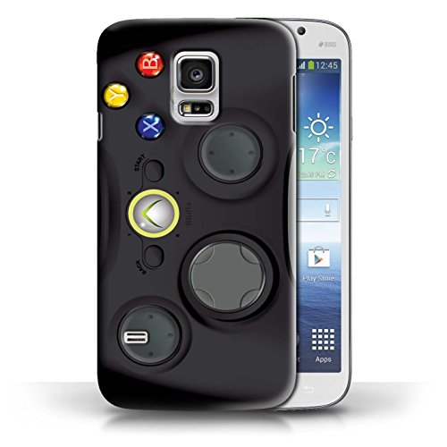 Preisvergleich Produktbild Gedruckt Schutzkoffer Schutzhüllen / Hülle für Samsung Galaxy S5 Mini / Schwarz Xbox 360 Muster / Spielkonsolen Kollektion