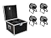 Produktbild Eurolite Set 4x LED PAR-64 HCL 12x10W schwarz + Case PRO