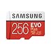 Produktbild Samsung EVO Plus Micro SDXC 256GB bis zu 100MB/s, Class 10 U3 Speicherkarte (inkl. SD Adapter) [Amazon Frustfreie Verpackung]