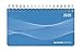 Querkalender Mini PP-Einband blau 2020 - Tischkalender - Bürokalender (9 x 16) - 1 Woche 2 Seiten - Ringbindung - Terminplaner - Notizbuch by 
