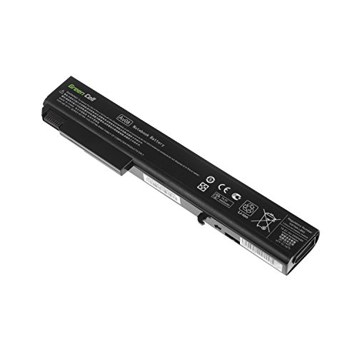 Green Cell® Standard Serie HSTNN-LB60 HSTNN-OB60 Laptop Akku für HP EliteBook 8530p 8530w 8540p 8540w 8730w 8740w (8 Zellen 4400mAh 14.8V Schwarz) - 3