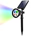 Produktbild Solar Led Gartenleuchten Auto-on/off Farbig Outdoor IP65 Wasserdicht Spotlight Für Weihnachten Zaun Hinterhöfe Gärten Rasen,1 Stück