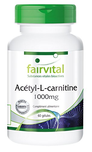 Preisvergleich Produktbild Acétyl-L-carnitine 1000 mg - 60 gélules