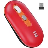 Everest SMW-444 Usb Kırmızı Bluetooth ve 2.4Ghz Optik Wireless Mouse